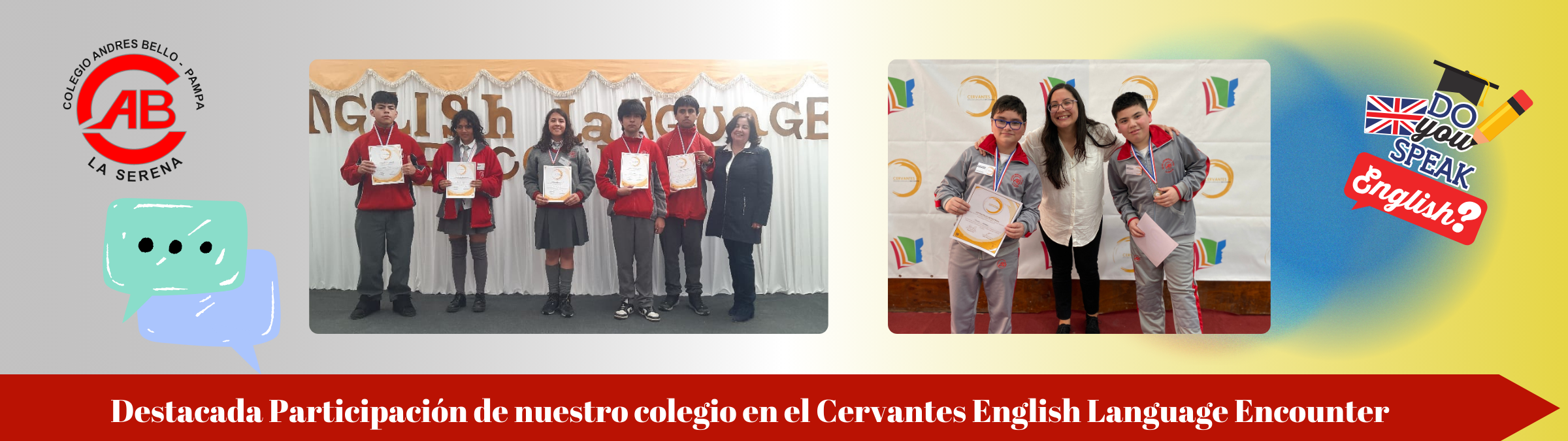 Destacada Participación de nuestro colegio en el Cervantes…